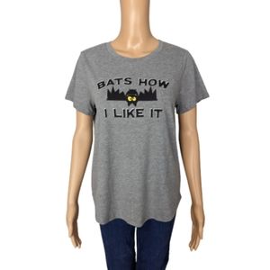 Old Navy Bats How I Like It EveryWear Halloween Graphic T-Shirt M